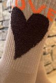 Sweet Heart Socks Camel 